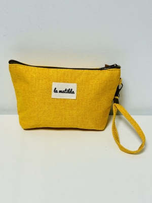 Neceser grande La Matilda color amarillo