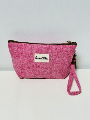 Neceser grande La Matilda color rosa